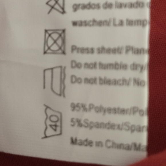 Sz 16 NWT MEASOR Pumpkin Spice Oversized Swing Dress - Picture 9 of 12